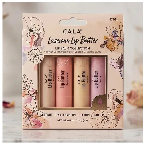 4pc Butter Lip Balm