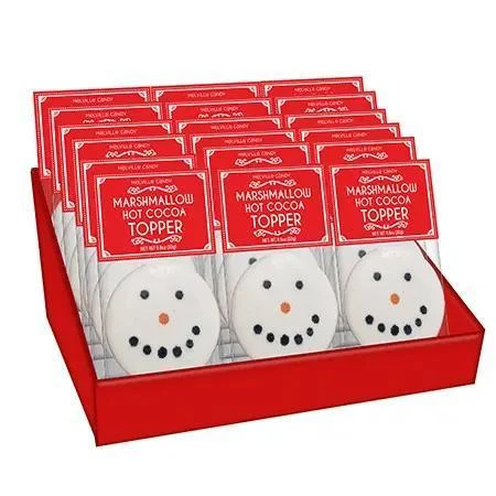 Snowman Marshmallow Topper