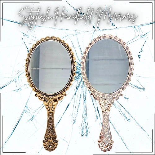 Oval Handheld Mirror