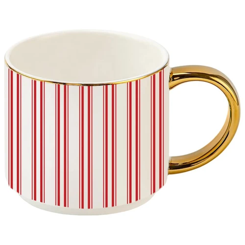 Red Stripe Coffee Mug