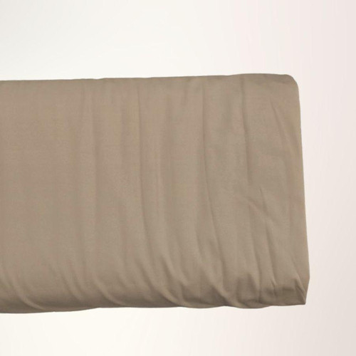 Brown Athletic Knit Fabric (sold by half yards)