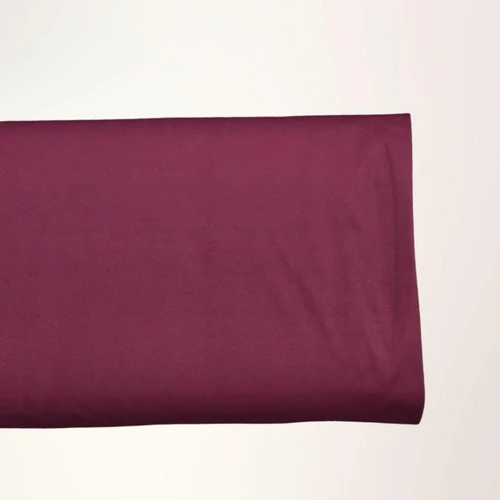 Burgundy Athletic Knit Fabric (sold by half yards)