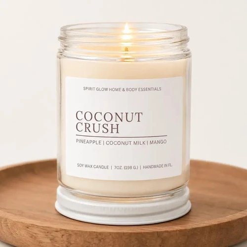 Coconut Crush 7 oz. Soy Wax Candle