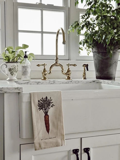 Fruits & Veggies Tea Towel