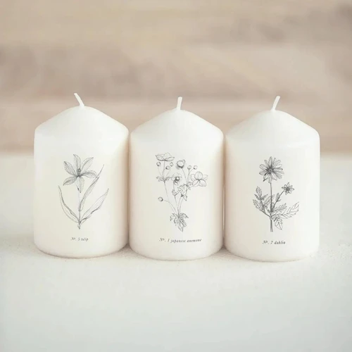 Flower Candles