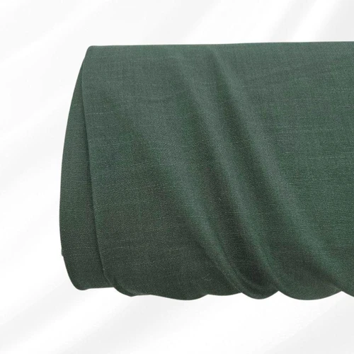 Olive Poly Vintage Weave Fabric (sold by half yards)