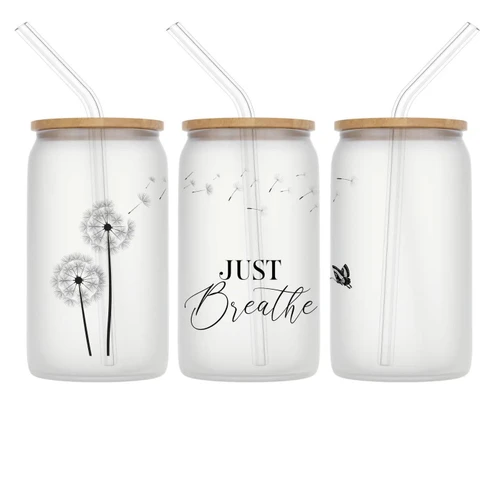 Just Breath Tumbler