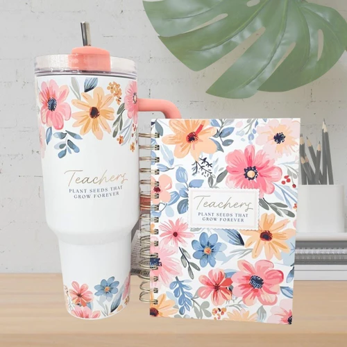 Floral Teacher Theme Gift