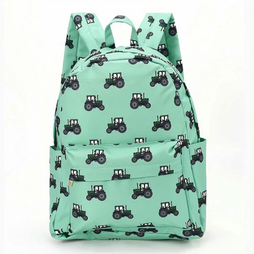 Green Tractors Backpack
