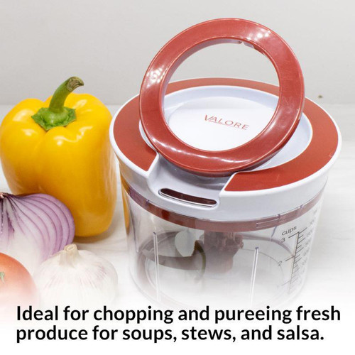 Food Chopper 870 ML Pull String Multi-Function