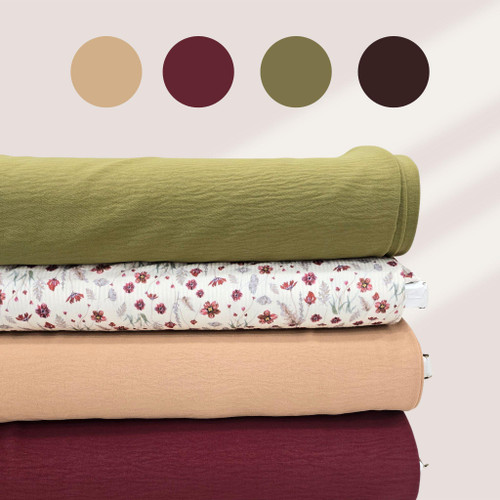 Moss Betty Poly Fabric  (sold by half yard)