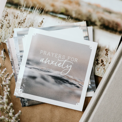 Prayers for Anxiety Verse Card Set