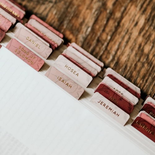 Rose Floral Bible Tabs
