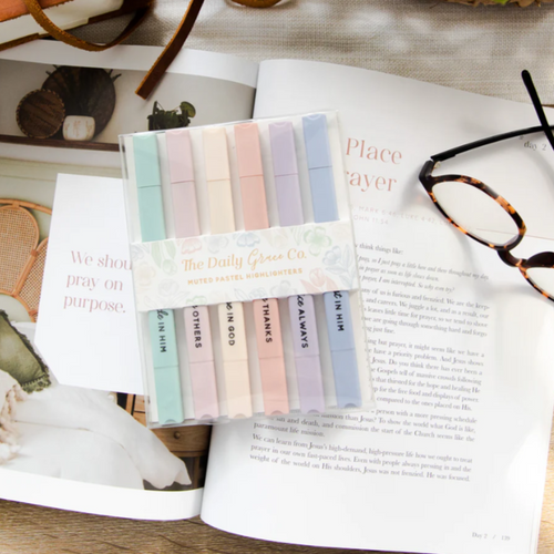 Muted Pastel Highlighters