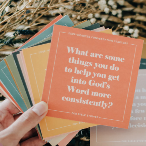 Conversation Cards for Bible Study