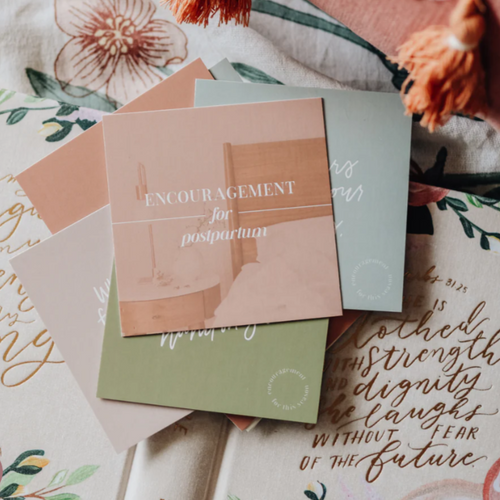 Encouragement for Postpartum