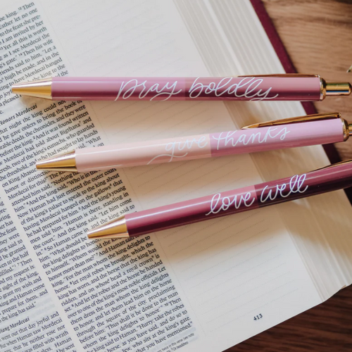 Rose Tone Pen Set