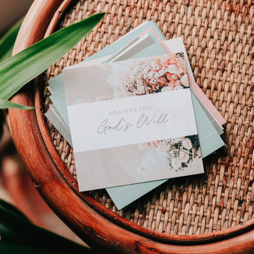 Prayers For God's Will Verse Card Set