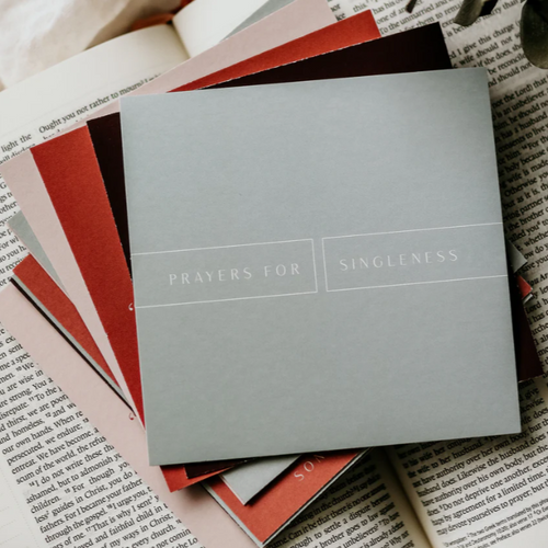 Prayers for Singleness Verse Card Set