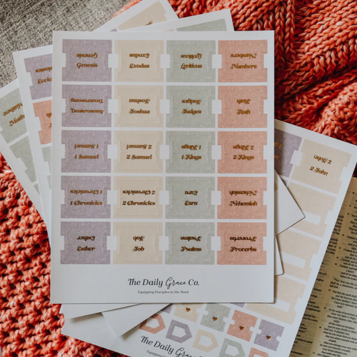 Pastel Floral Bible Tabs