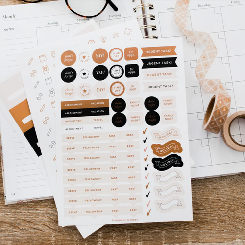 Daily Grace Planner Stickers