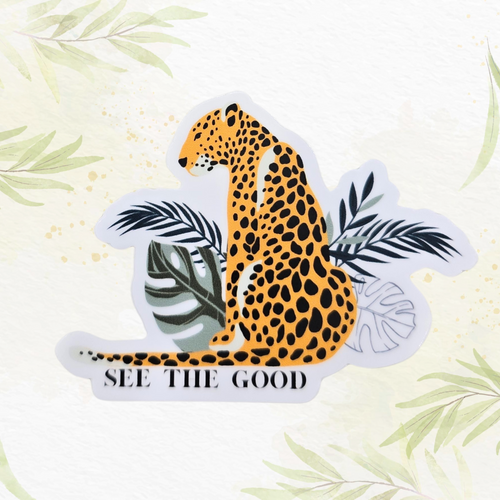 See the Good Waterproof Sticker