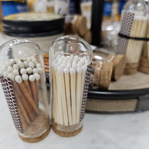 Matches In Glass Jar