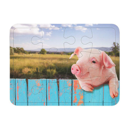 Elusive Piglet 12-Piece Puzzle