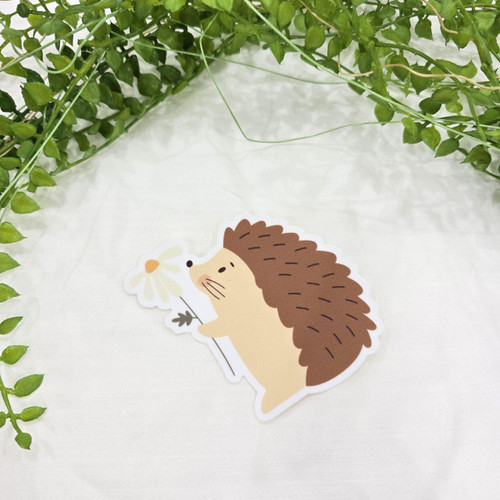 Hedgehog Waterproof Sticker