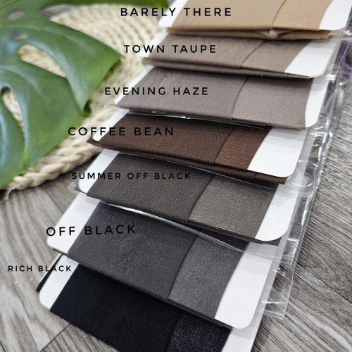 Rich Black Knee High Nylon Bulk Pack-6pr.