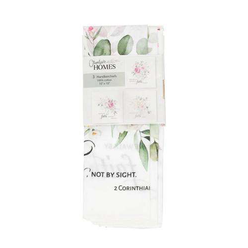 Rose Burst Handkerchief