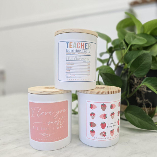 I Love You More Candle