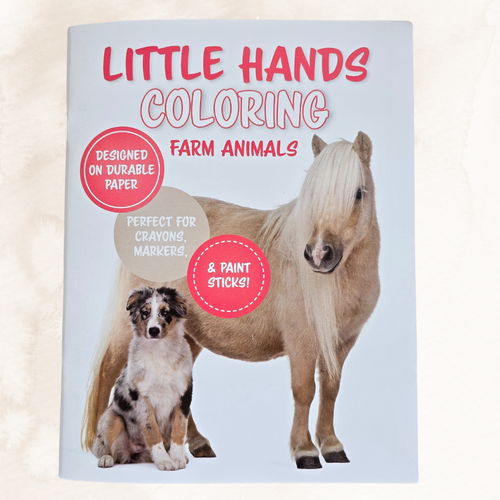 Farm Animals Coloring Book
