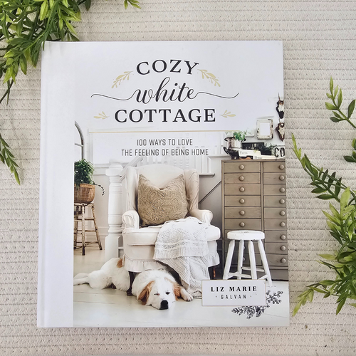 Cozy White Cottage Book