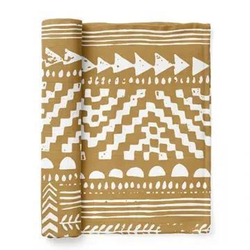 Tapestry - Honey Gold- Muslin Swaddle Blanket