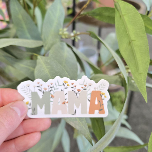 Mama Waterproof Sticker