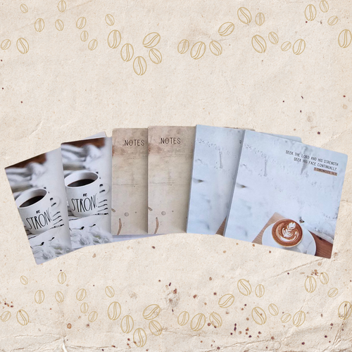Coffee Sticky Notes 6pk.