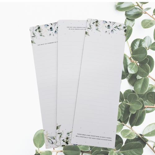 Eucalyptus Note Pads 3pk.