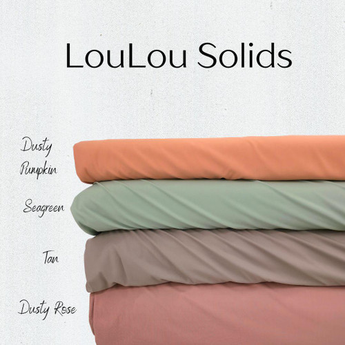 Seagreen LouLou Fabric (Sold by half yards)