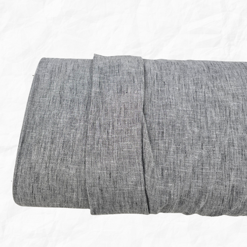 Black Textured Poly Fabric (sold by half yards)