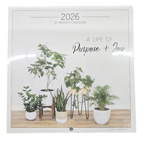 A Life Of Purpose + Joy Calendar