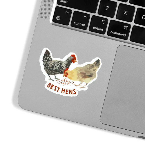 Best Hens Sticker
