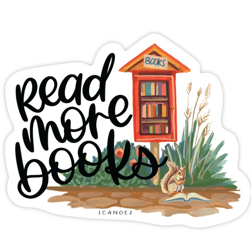 Read More Books Sticker