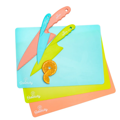 Baketivity-Kids Knife And Board Set