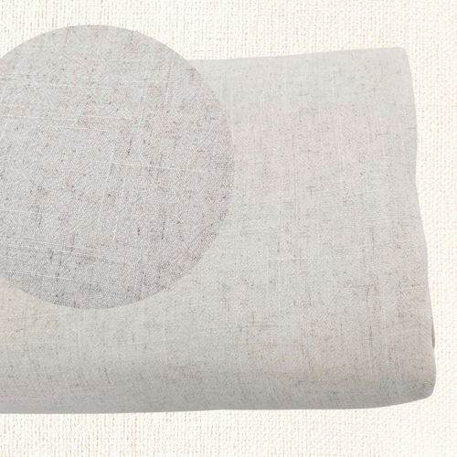 Natural Linen/Viscose Fabric (sold by half yards)
