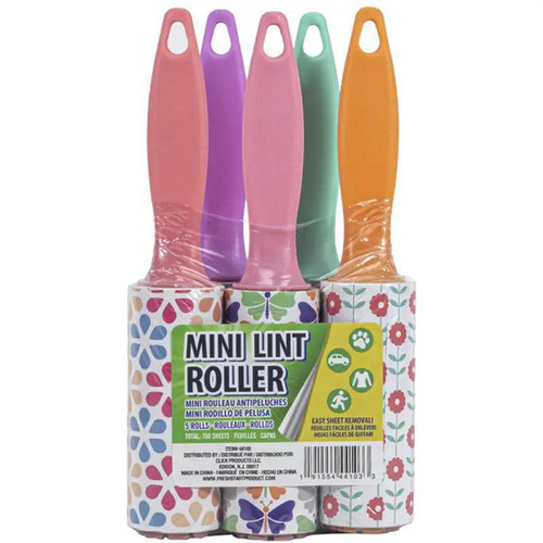 Floral Mini Lint Rollers
