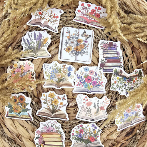 Book Lovers Waterproof Stickers