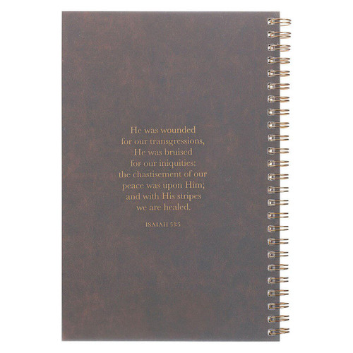 Amazing Grace Spiral Notebook - Isaiah 53:3