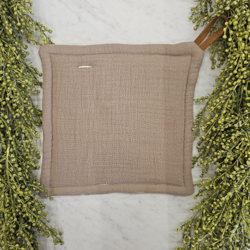 Fall Florals Cotton Gauze Pot Holder
