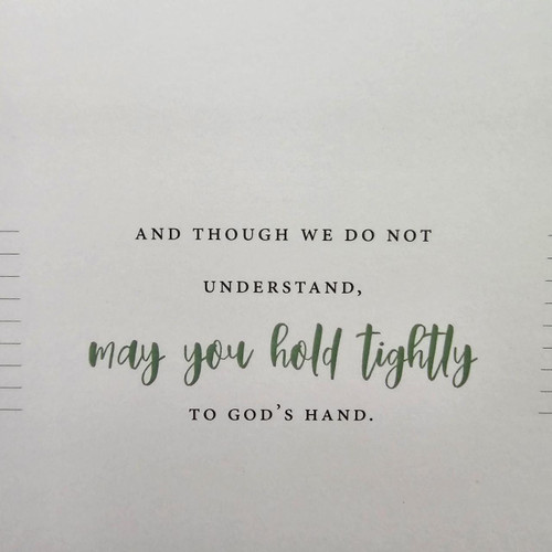 Dreams Die - Thinking of You Card - 4/9